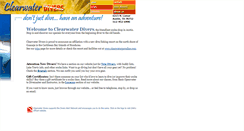 Desktop Screenshot of clearwaterdivers.com